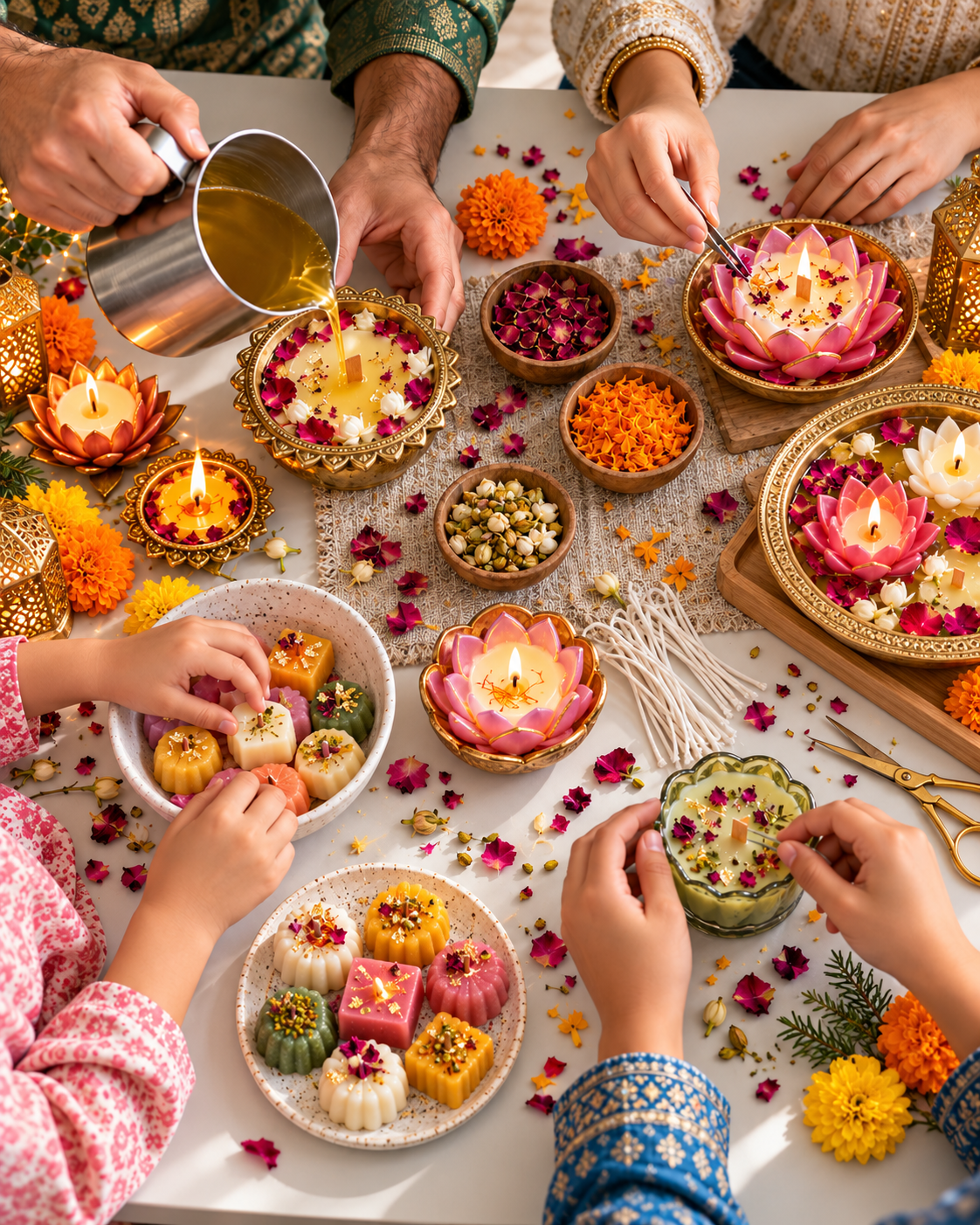 Candle-making workshop
